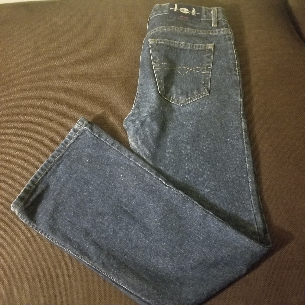 LEI Life Energy Intelligence Womens Blue Jeans